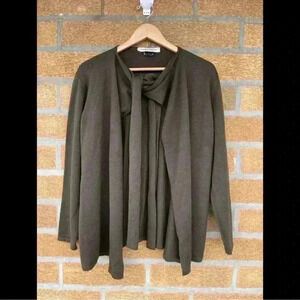 Marina Rinaldi virgin wool cardigan medium